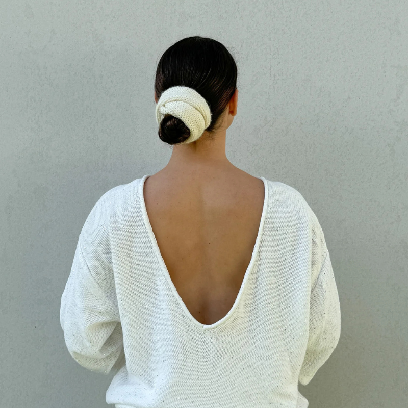 Hand-Knit Hair Scrunchie [BUY 1 GET 1]